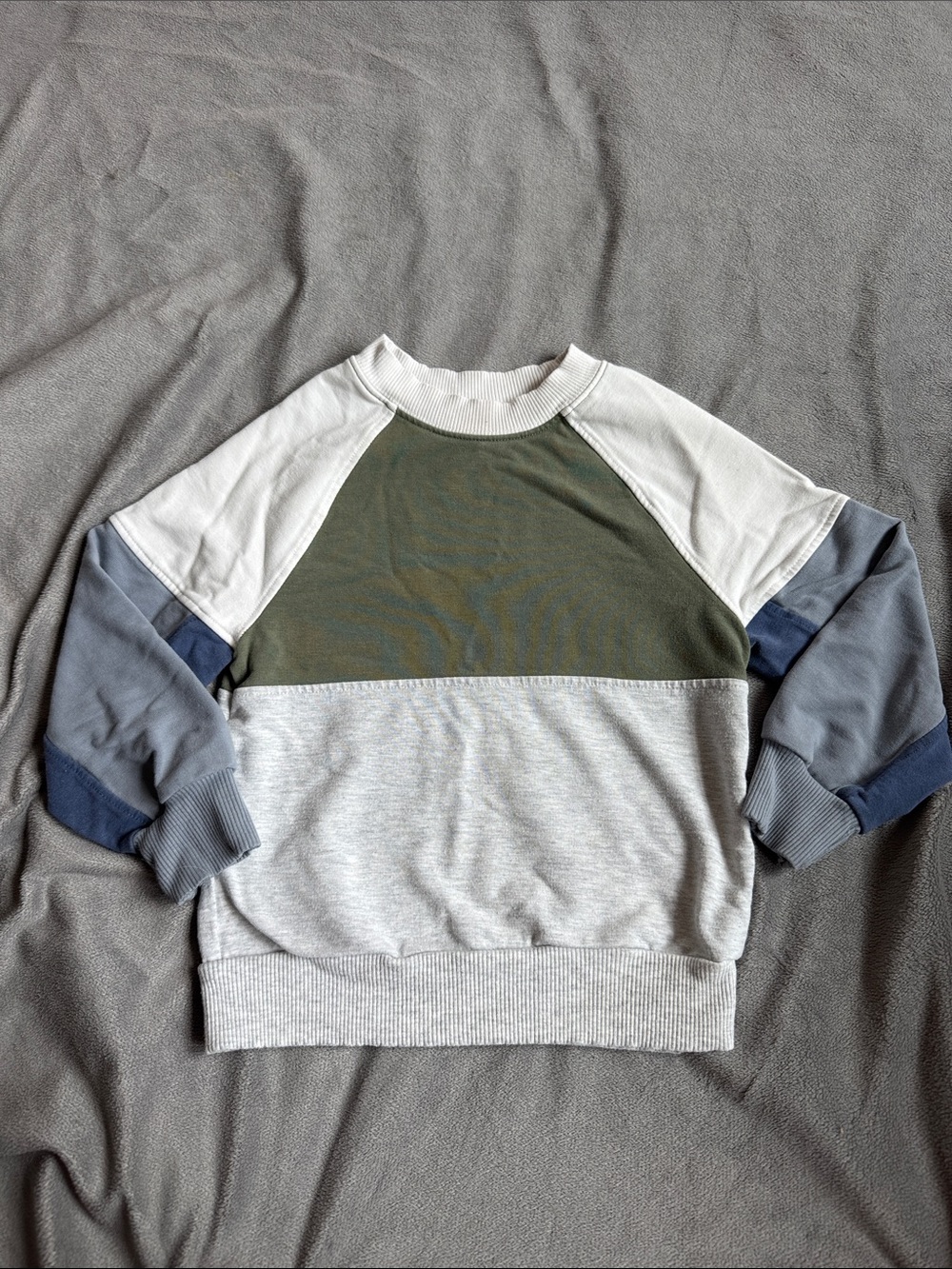 Little Sleepies Play Colorblock Crewneck Sweatshirt